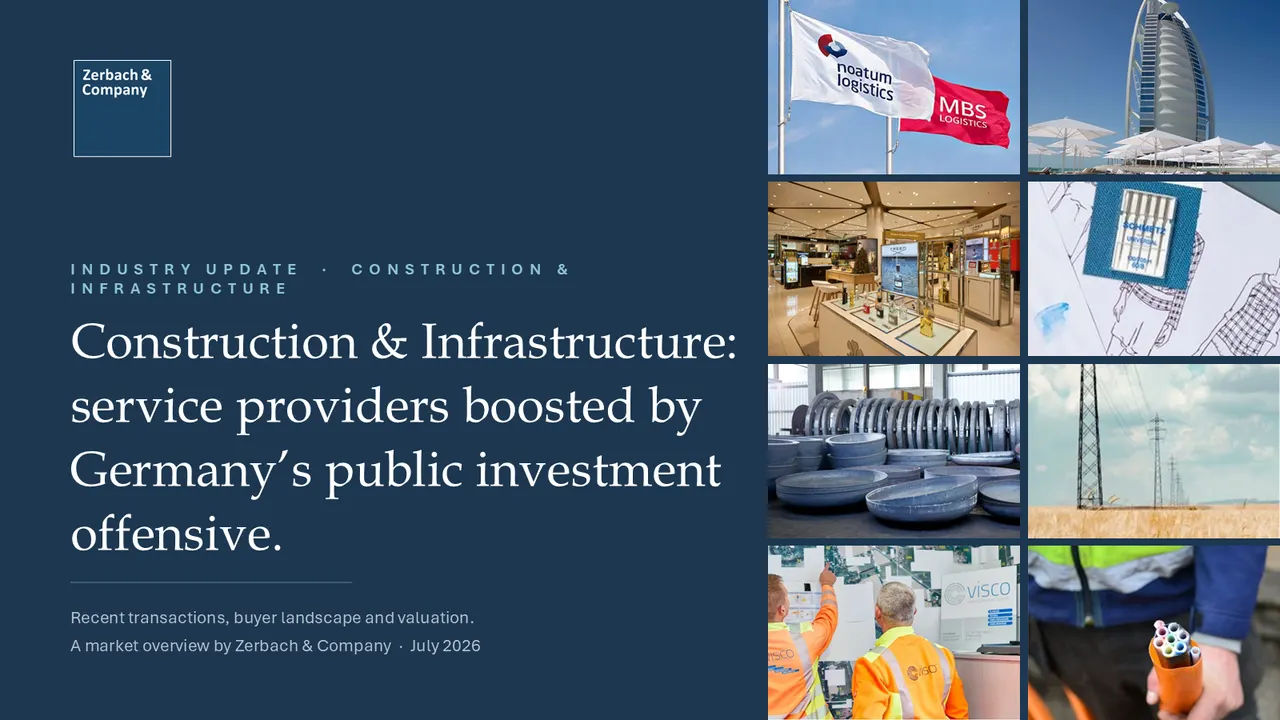 Industry Update Construction and Infrastructure juillet 2026, page 1