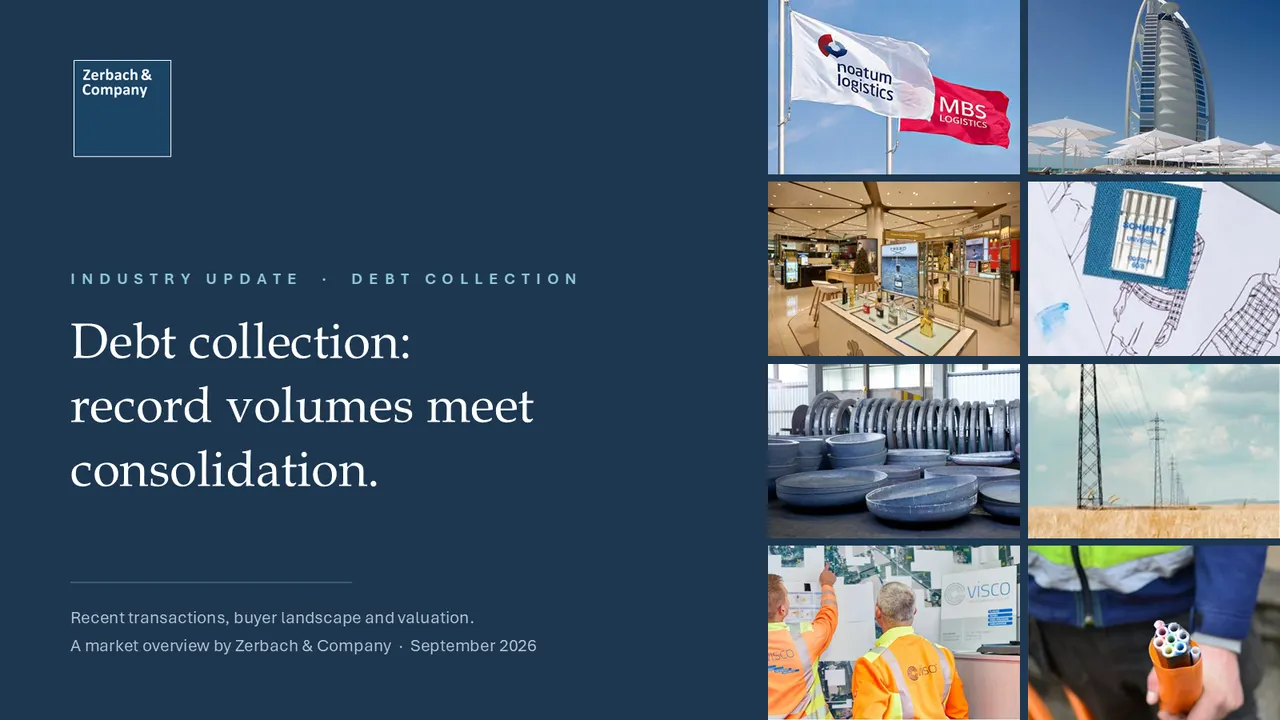 Industry Update Debt Collection septembre 2026, page 1